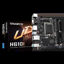 GIGABYTE H610I Motherboard - Supports Intel Core 14th CPUs, 4+1+1 Hybrid Digital VRM, up to 5600MHz DDR5, 1xPCIe 3.0 M.2, GbE LAN, USB 3.2 Gen 1, Intel, LGA 1700, Intel® Celeron®, Intel® Core™ i3, Intel® Core™ i5, Intel® Core™ i7, Intel® Core™ i9, Intel Pentium G, LGA 1700, 64GB, DDR5-SDRAM