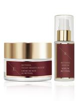 ERTH SKIN LONDON Retinolio serumas 30 ml ir naktinis retinolio drėkinamasis kremas, 50 ml
