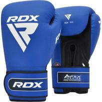 RDX treniruočių ir sparingo bokso pirštinės su kabliu ir kilpa vyrams ir moterims - APEX A5 - 14oz - mėlynos - BGM-PSA5U-14oz