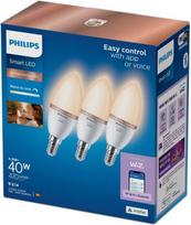 Smart LED bulb 4.9W (40W) C37 E14 2700K 470lm 927-65 TW 3 pcs. 929002448736 | 8720169210332