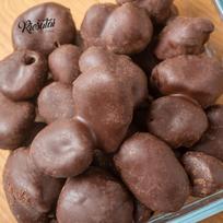 Juoduoju šokoladu aplietos slyvos, 1 kg