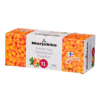 MARJUKKA vaisių šaldymo maišeliai 1 l, 130 vnt