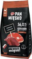 Pan Mięsko Pan Meat suaugusioms katėms su jautiena ir elniena, 1,6 kg