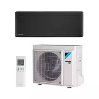 Daikin SIENINIS Emura serijos 3.5 kW šilumos siurblio oras oras komplektas FTXJ35AS+RXJ35A, sidabrinis