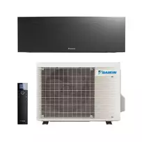 Daikin SIENINIS Emura serijos 4.2 kW šilumos siurblio oras oras komplektas FTXJ42AB+RXJ42A, juodas