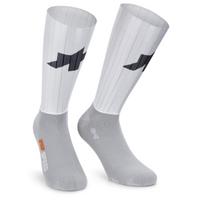 Assos RSR Speed S11 kojinės | White Series