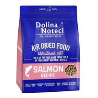 Dolina Noteci Superfood Air Dried Sterilised sterilizuotoms katėms su lašiša, 1 kg, Native