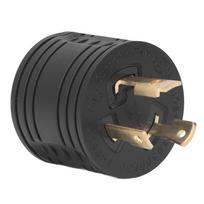 TT į RV kištuką Pramoninis generatoriaus adapteris Konverterio kištukas Žalvario kontaktai JAV standartas 125V 30A