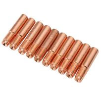 10 vnt. laidūs antgaliai Vario MIG suvirinimo kontaktiniai antgaliai Pakeičiamos dalys 0,8 mm
