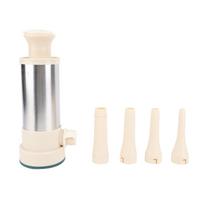 Manual Sausage Stuffer Stainless Steel Stable Effort Saving Easy Cleaning Vertical Sausage Maker L(for 6.5-9kg)