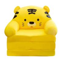 2 viename sulankstoma sofa Animacinių filmų sofa vaikams yellow