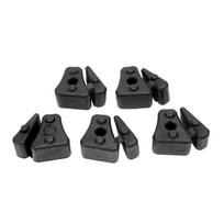 5 vnt. Galinio rato guminis amortizatoriaus komplektas 06410MBA000 Tinka Honda VT750 DC C CD2