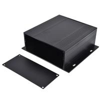 Aliuminio lydinio elektros dėžutė Projektinė jungties dėžutė Integruotas korpusas 47x133x120mm Matinė juoda