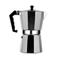 Moka kavinukas itališkas viršutinis kavos virimo aparatas aliuminio lydinys europietiško stiliaus aštuonkampis indas 6 puodeliai 300 ml