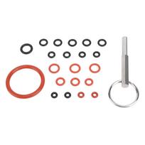 Coffee Machine Repair Tool with Silicone Rings Stainless Steel Coffee Machine Repair Key for
