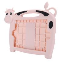 7.9 Inch Tablet Protective Cover Cute Cow Kids Silicone for iOS mini12345 CasePink rožinė