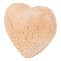 Medinė raižyta širdis nedažyta rankų darbo medinė širdelė dekoracija pakabukas 6x5.5x3cm beige