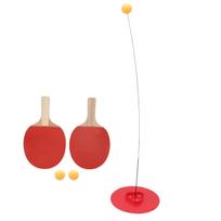 Stalo teniso treniruoklių rinkinys Nešiojamas stalo teniso minkšto veleno treniravimo aparatas vaikams ir suaugusiems