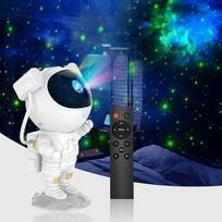 Astronautų galaktikos projektorius Žvaigždėta dangaus nakties šviesa, astronautų žvaigždžių projektorius su ūku, laikmatis ir nuotolinio valdymo pultelis, žvaigždėta lempa miegamojo ir lubų projektoriui
