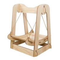 Wooden Cat Swing Hammock Stable Quiet Scratch Bite Resistant Hanging Cat Bed for Pet Supplies
