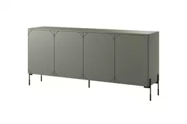 Komoda su 4 durelėmis ir 2 stalčiais Sonatia Olive