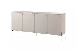 Komoda su 4 durelėmis ir 2 stalčiais Sonatia Kašmyras