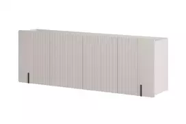 Sieninė komoda Malmi 200 cm, Kašmyras Crema Bianca Black