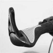 1 Pair Bike Handlebar Grips Ergonomic Design Adjustable Aluminum Alloy Bilateral Bike Shock