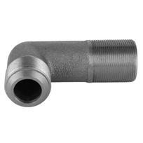 Air Compressor Elbow Cast Iron Durable Thread Elbow Coupler Fittings for Air Compressor