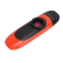 Kazoo fleita, ABS plastikas, profesionalus Kazoo muzikinis pučiamasis instrumentas su 5 diafragmomis oranžinė