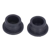 2 vnt. juodi baseino kopėčių guminiai buferiai Saugos apsauga Baseino kopėčių keitimas