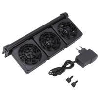 Žuvų akvariumo aušinimo ventiliatorius, 2 greičių, reguliuojamo kampo, 3 galvučių, akvariumo ventiliatoriai žolėms, krevetėms