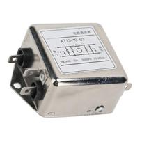 Maitinimo filtras EMI elektromagnetinių trukdžių atspari linijos kondicionierius 250VAC 10A