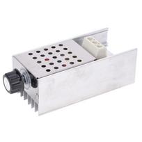 10000W 220V SCR AC Elektroninis Įtampos Reguliatorius Pritemdymas Greičio Reguliavimas Termostatas su korpusu