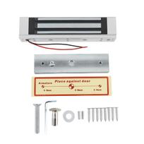 Elektromagnetinis užraktas Vandeniui atsparus 396 svarai 180 kg laikymo jėga 12V Elektrinis magnetinis užraktas prieigai