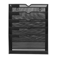 Wall File Organizer 5 Pockets Wall Mount Space Saving Humanized Design Easy Installation Wall File