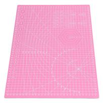 Savaime gyjanti pjaustymo kilimėlis 45x30cm Rožinis Trijų sluoksnių Dvispusis svarstyklės Rankų drožimo amato padėklas