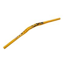 Dviračio vairo rankenos pakėlimas Ypač ilgas aliuminio lydinys 31,8x720mm Ciklo sportui Geltonas