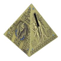 Egipto piramidės modelis Žalia bronza Didelis Retro Klasikinis Išskirtinis Dekoratyvinis Rankdarbių Ornamentas