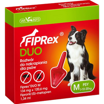 FIPREX DUO M antiparazitiniai lašai šunims (10-20kg) N1