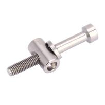 M5x303540mm Titanium Alloy Bicycle Seatpost Fixed Bolt Round Head Screw (Titanium M5x40)