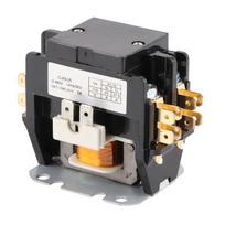 AC kontaktorius CJX9 25 2P Sidabro lydinio kontaktai Liepsną slopinantis PP korpusas 25A Oro kondicionierius AC