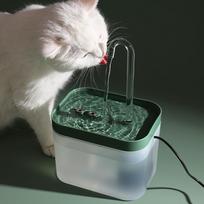Didelis internetinis raudonasis katės vandens dozatorius automatinis cirkuliuojantis srautas tylus vandens dozatorius geriamasis vanduo žalia