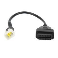 6 kontaktų diagnostikos jungties laidas OBD diagnostikos adapterio pakeitimas Delphi motociklui