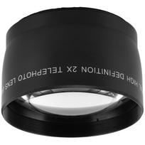 2X priartinimo objektyvas su optiniu stiklu, skirtas fotoaparato objektyvui su 55 mm (2,2 colio) filtro skersmeniu