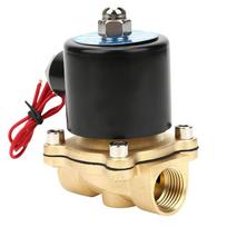 2W16015 Normaliai uždarytas solenoidinis vožtuvas G12 BSPP vidinis sriegis žalvarinis solenoidinis vožtuvas 2W16015 12V