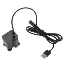 1 vnt. USB Micro panardinamas mini vandens siurblys tylus siurblys akvariumui žuvų bakui