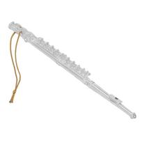 Mini muzikos instrumento modelis, aukšto blizgesio, išskirtinių, gyvų detalių, tvirtas, miniatiūrinis fleitos modelis, skirtas
