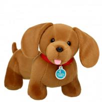 BUILD-A-BEAR PROMISE PETS Pliušinis rudas taksas 25 cm