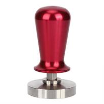 57.5mm Stainless Steel Coffee Tamper Powder Flat Pressure Press Hammer Tool Coffee AccessoriesRed